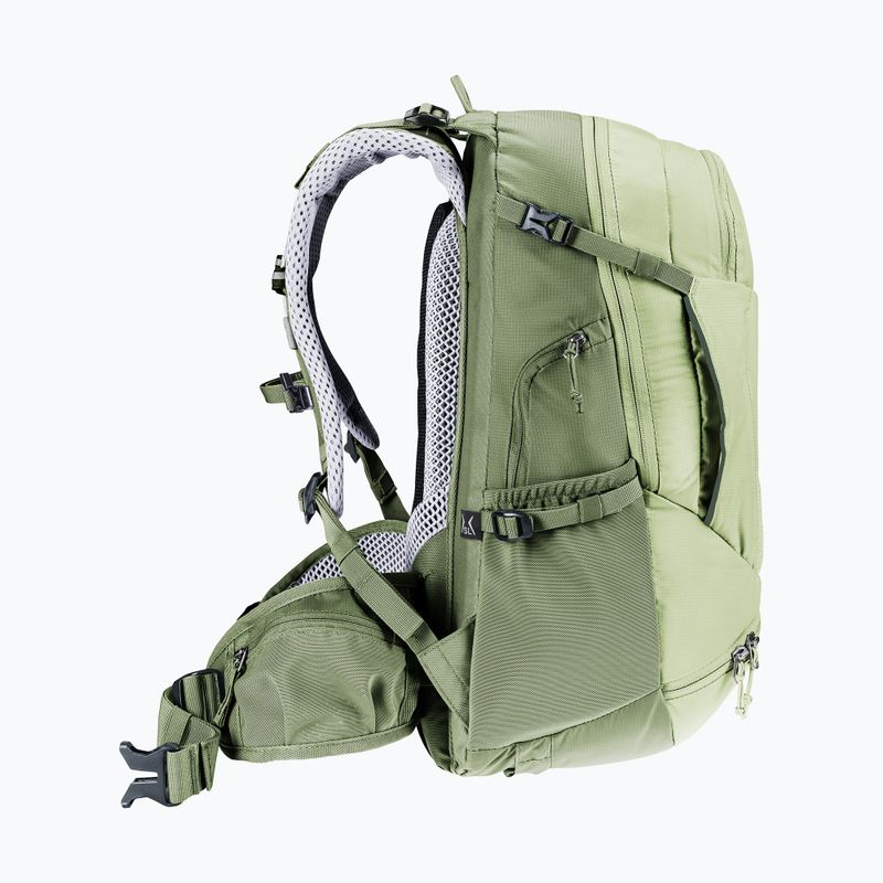 Dámsky cyklistický batoh deuter Trans Alpine 22 l SL mineral/grove 6