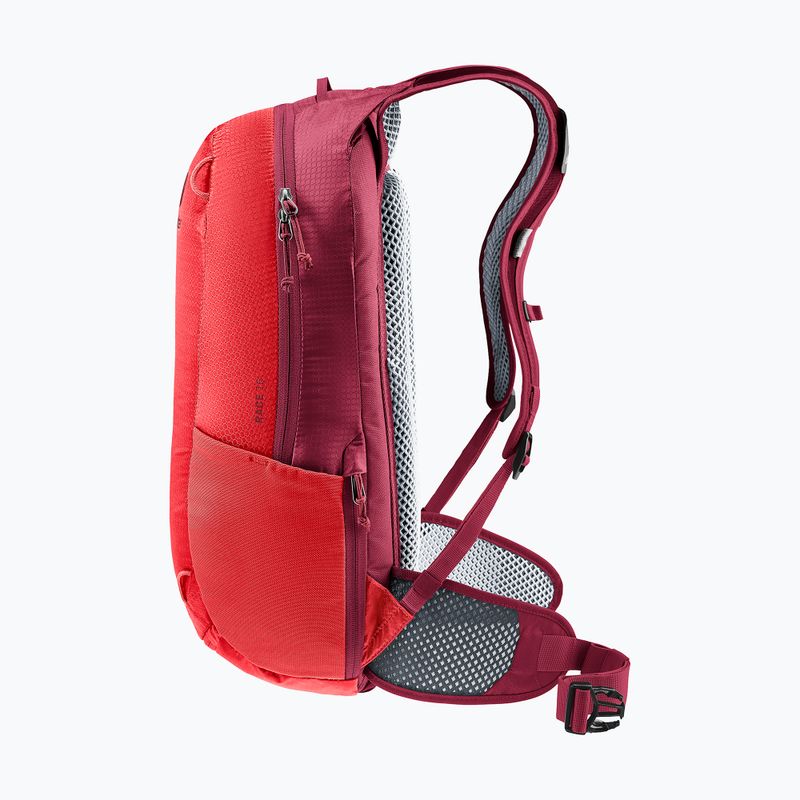 Cyklistický batoh Deuter Race 16 l cherry/masala 5