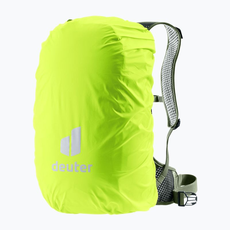 Cyklistický batoh deuter Race Air 14 + 3 l mineral/grove 9