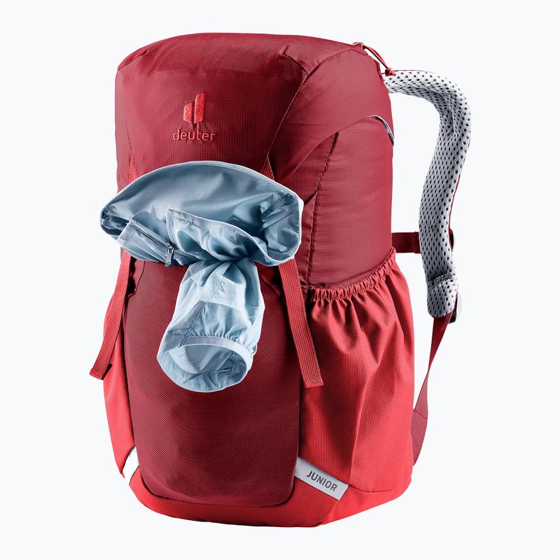 Detský turistický batoh deuter Junior 18 l masala/cherry 8