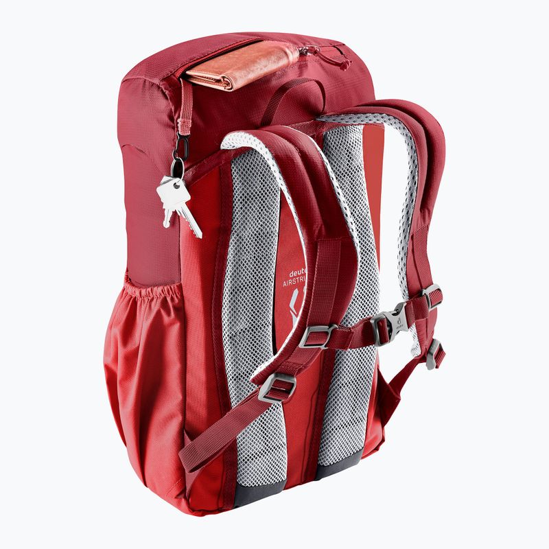 Detský turistický batoh deuter Junior 18 l masala/cherry 9