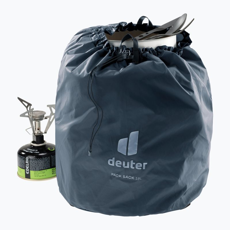 Vodeodolný vak deuter Pack Sack 18 l black 2