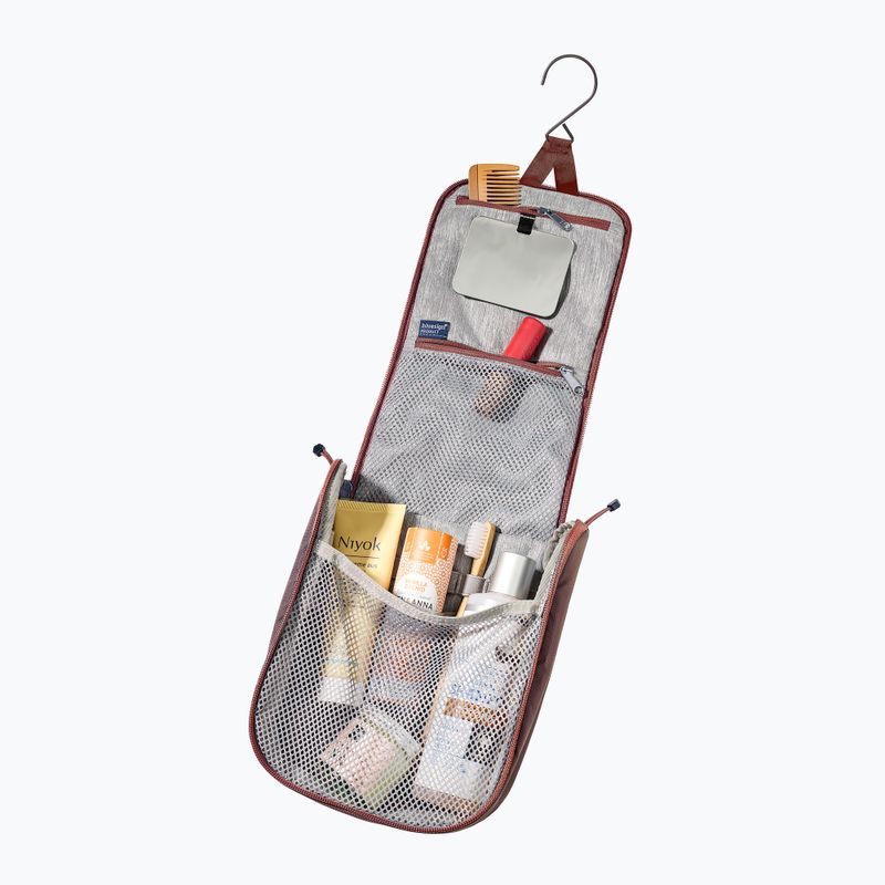 Toaletná taštička deuter Wash Center I caspia/raisin 2