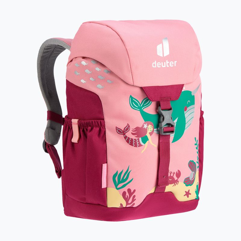 Detský batoh deuter Schmusebär 8 l blossom/raspberry 2