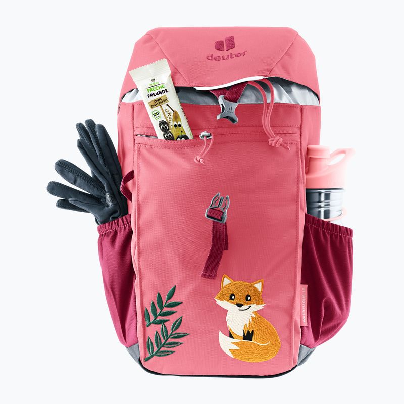 Detský turistický batoh deuter Waldfuchs 10 l dahlia/raspberry 9