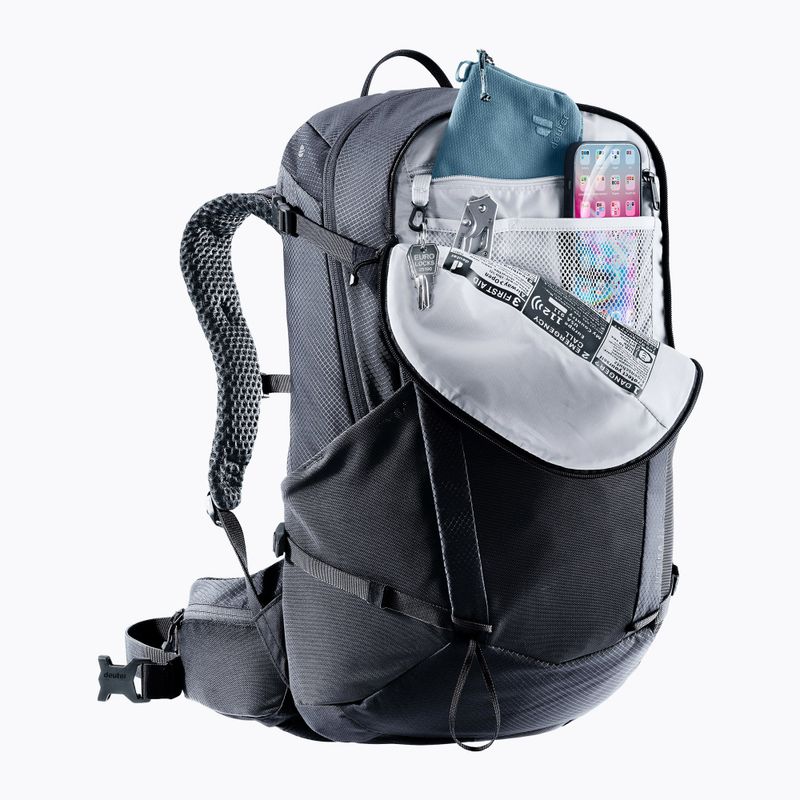Turistický batoh deuter Futura 25 l SL black 8
