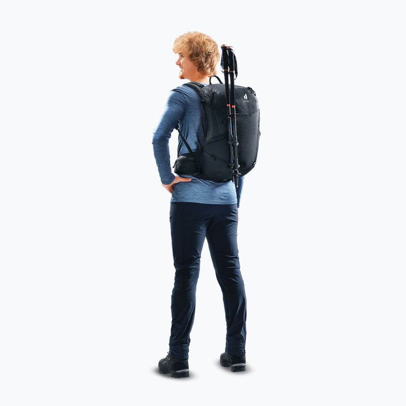 Turistický batoh deuter Futura 27 l black 12