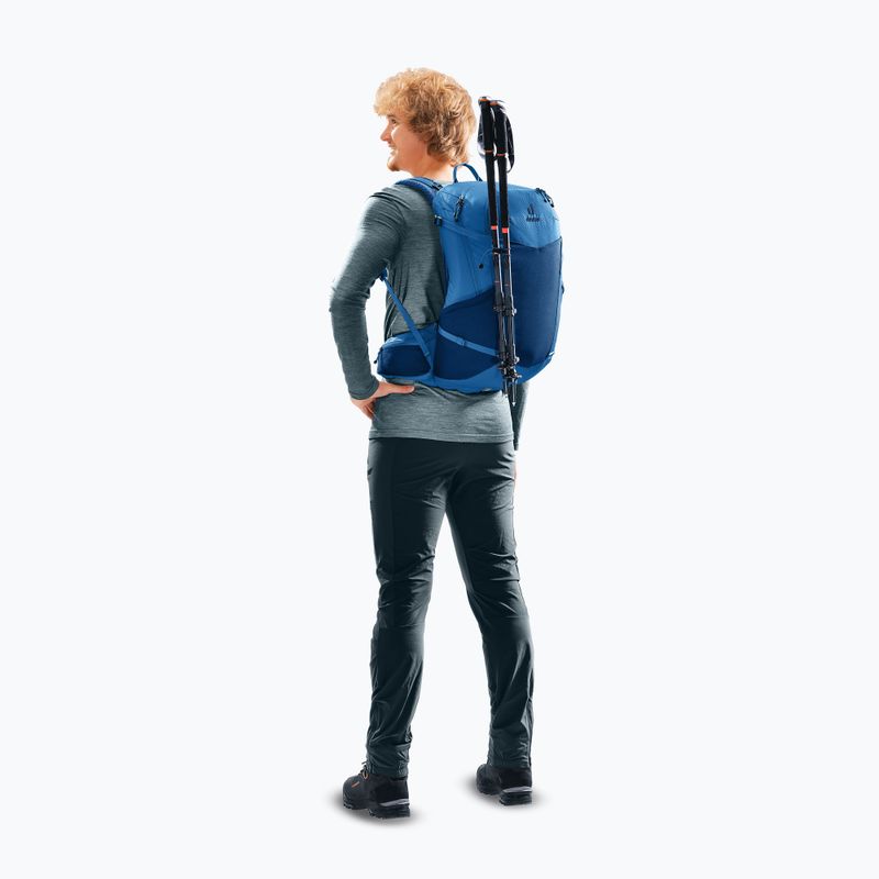 Turistický batoh deuter Futura 27 l nightblue/baltic 12