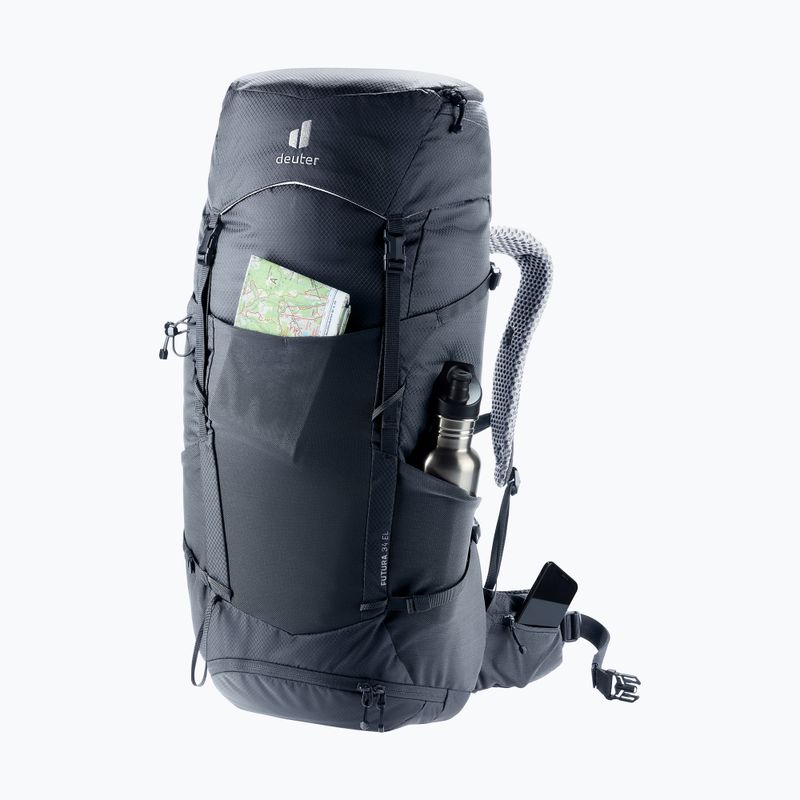 Turistický batoh deuter Futura 34 l EL black 9