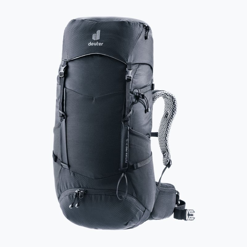 Turistický batoh deuter Futura Pro 34 l SL black 3