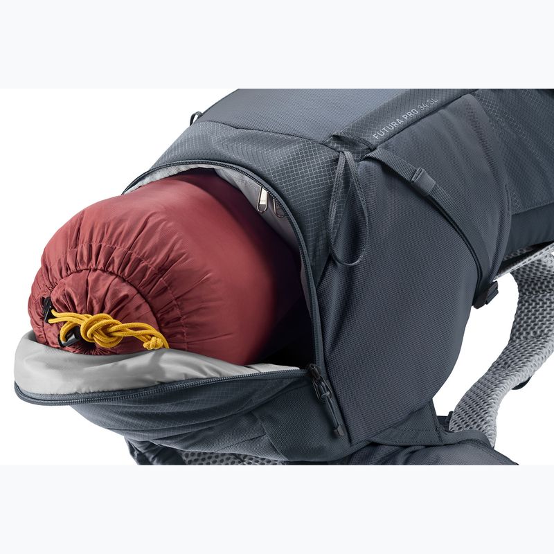 Turistický batoh deuter Futura Pro 34 l SL black 12