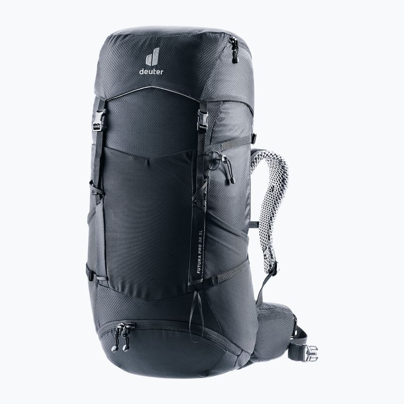 Turistický batoh deuter Futura Pro 38 l SL black 3
