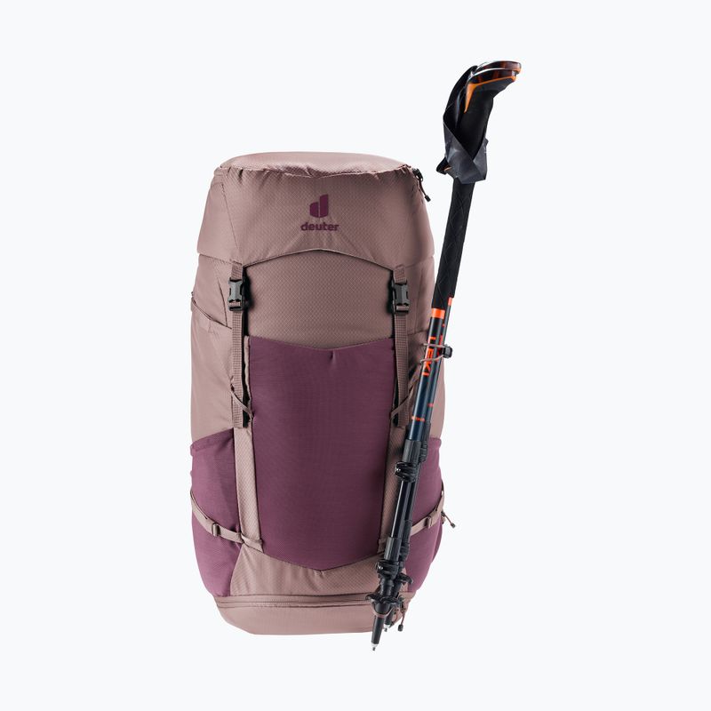 Turistický batoh deuter Futura Pro 38 l SL cassis/ashrose 8