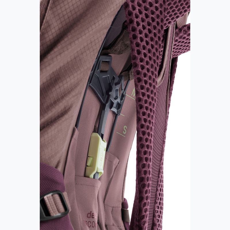 Turistický batoh deuter Futura Pro 38 l SL cassis/ashrose 13