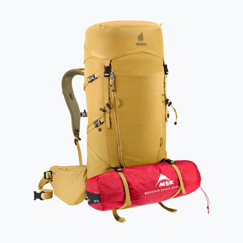 Turistický batoh deuter Aircontact Core 50 + 10 l savanna/nori 8