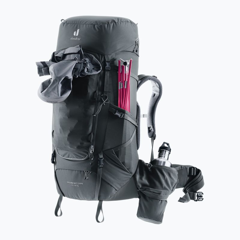 Turistický batoh deuter Aircontact Core 55 + 10 l SL graphite 6