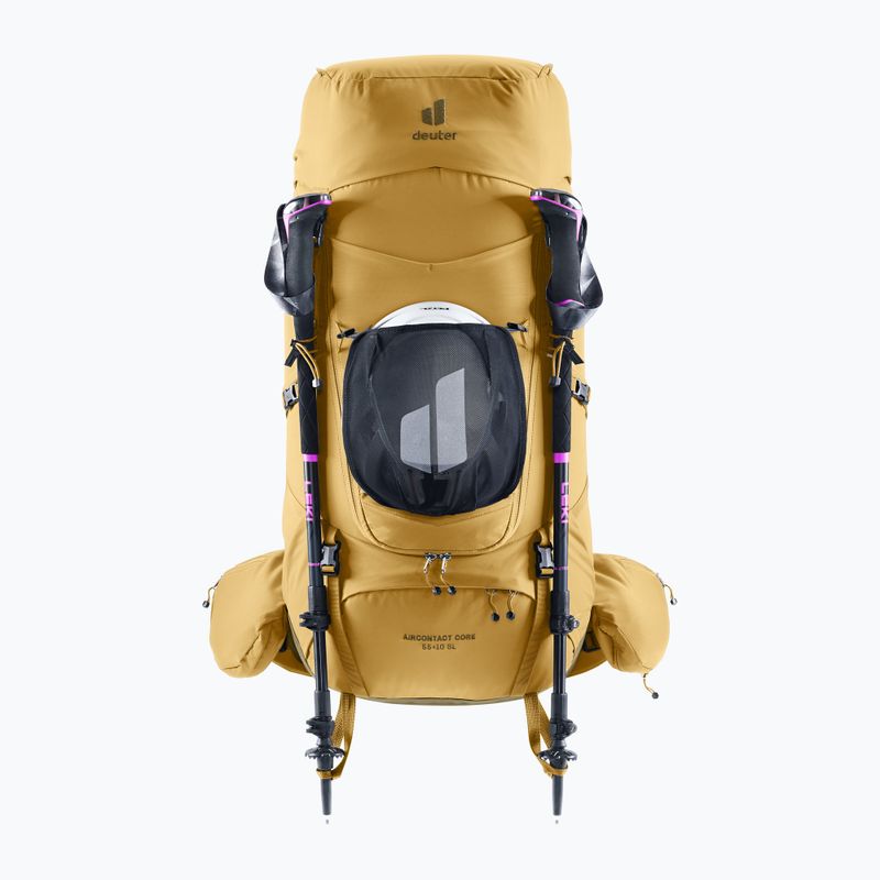 Turistický batoh deuter Aircontact Core 55 + 10 l SL savanna/nori 6