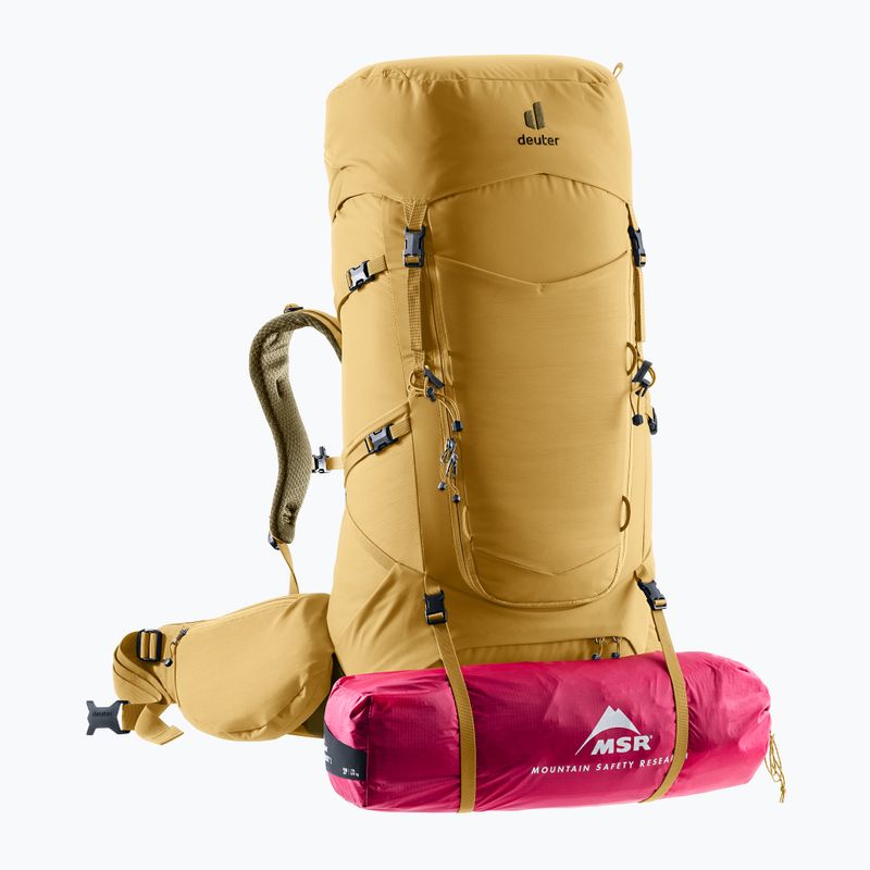 Dámsky trekingový batoh deuter Aircontact Core 55 + 10 l SL savanna/nori 7