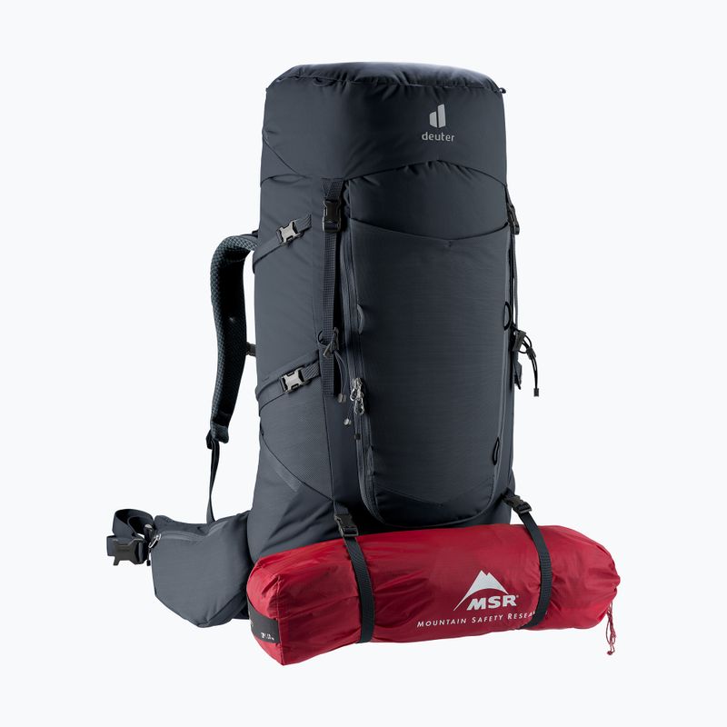 Turistický batoh deuter Aircontact Core 60 + 10 l black 8