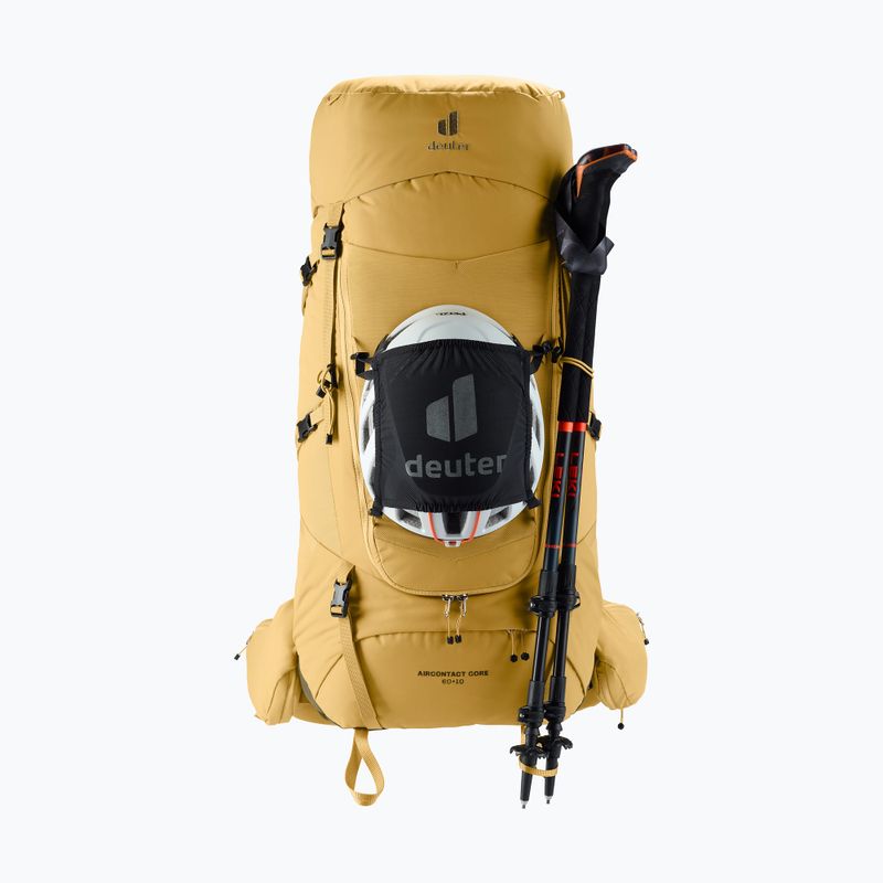 Turistický batoh deuter Aircontact Core 60 + 10 l savanna/nori 7