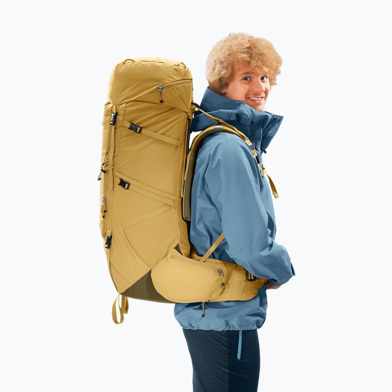 Turistický batoh deuter Aircontact Core 60 + 10 l savanna/nori 13