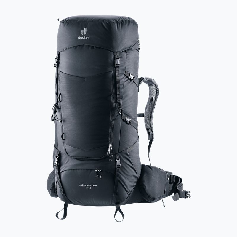 Turistický batoh deuter Aircontact Core 70 + 10 l black 3