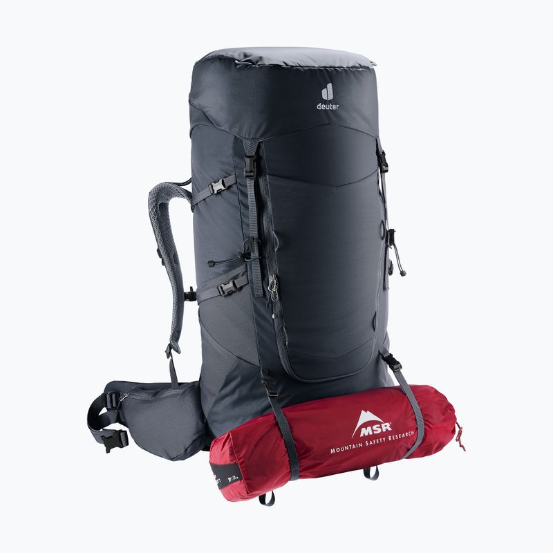 Turistický batoh deuter Aircontact Core 70 + 10 l black 10