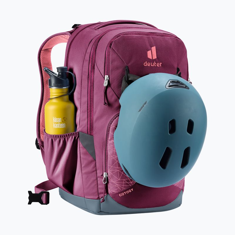 Mestský batoh deuter Cotogy 28 l cassis/dahlia 9