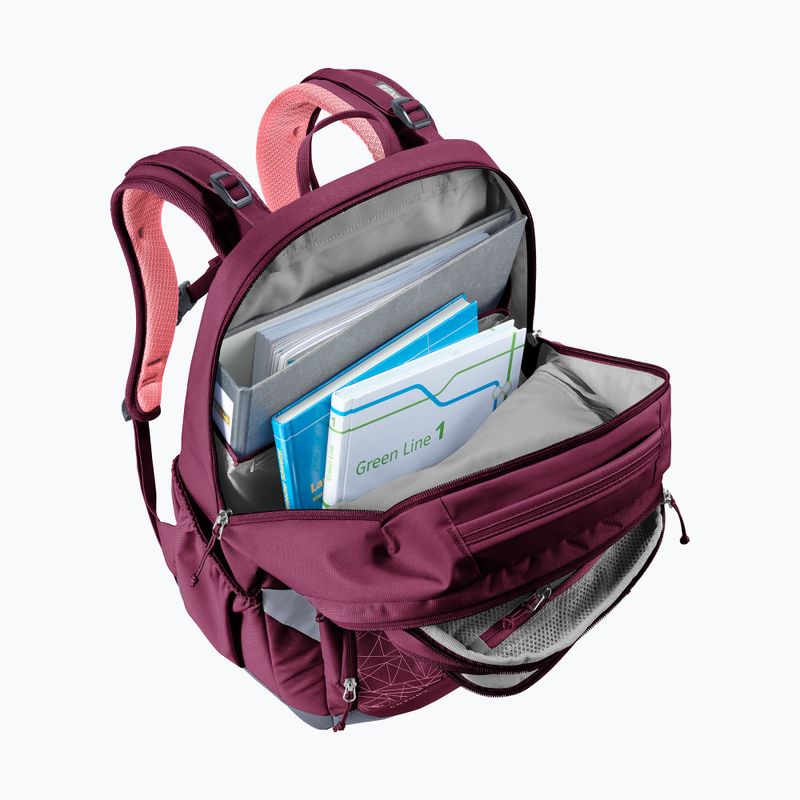 Mestský batoh deuter Cotogy 28 l cassis/dahlia 11