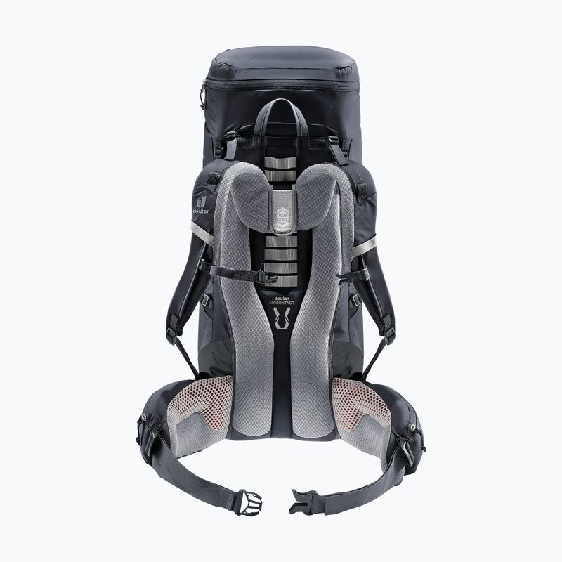 Turistický batoh deuter Aircontact Lite 40 + 10 l black/graphite 3