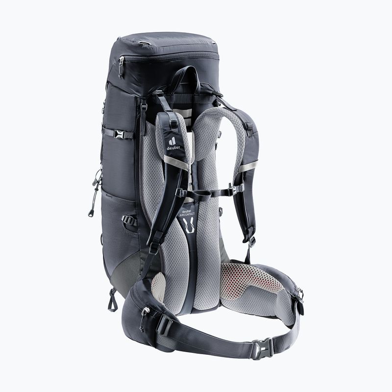 Turistický batoh deuter Aircontact Lite 40 + 10 l black/graphite 5
