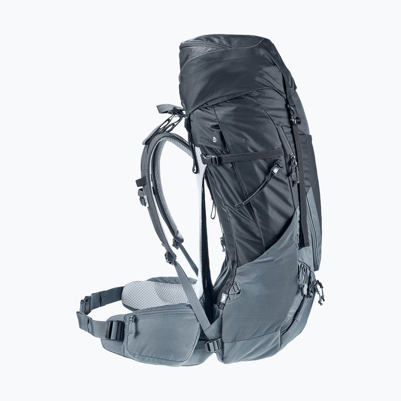 Turistický batoh deuter Aircontact Lite 40 + 10 l black/graphite 5