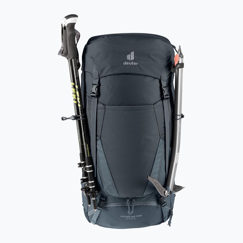 Turistický batoh deuter Aircontact Lite 40 + 10 l black/graphite 7