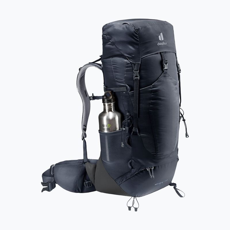 Turistický batoh deuter Aircontact Lite 40 + 10 l black/graphite 8