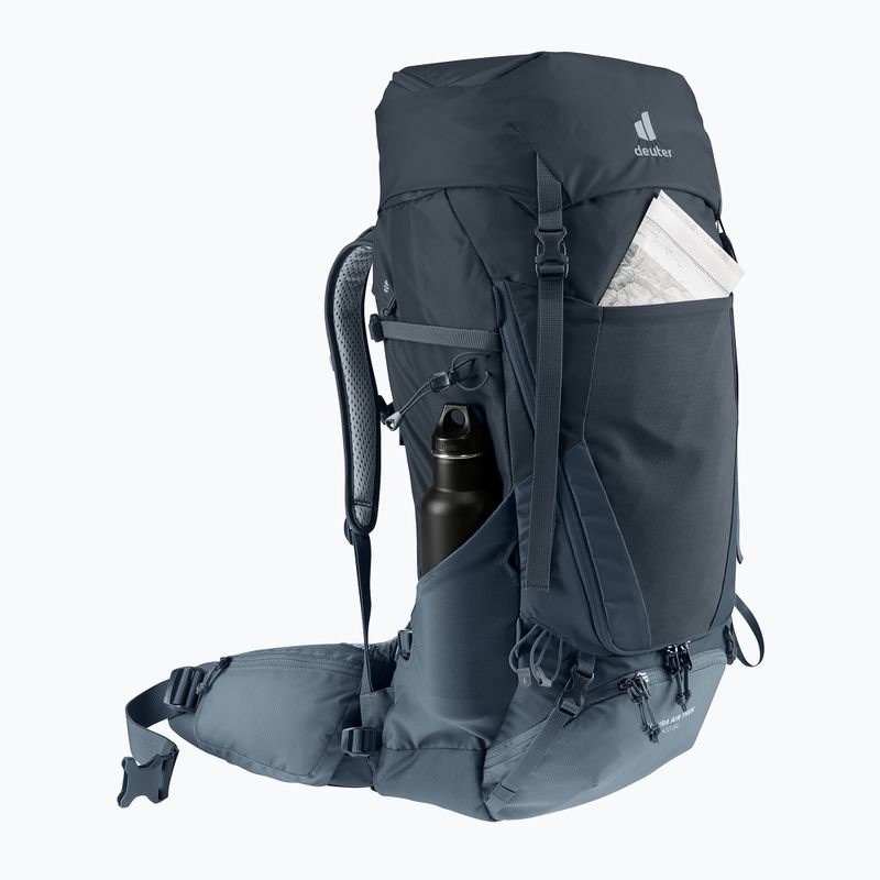 Turistický batoh deuter Aircontact Lite 40 + 10 l black/graphite 8
