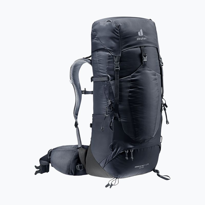 Turistický batoh deuter Aircontact Lite 40 + 10 l black/graphite 12