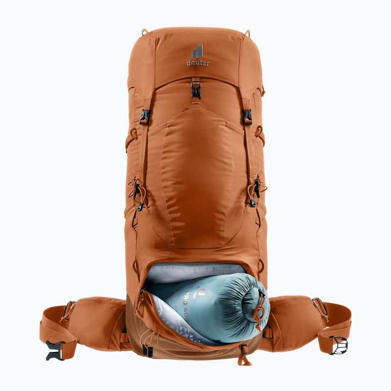 Dámsky trekingový batoh deuter Aircontact Lite 45 + 10 l SL pecan/mocha 9