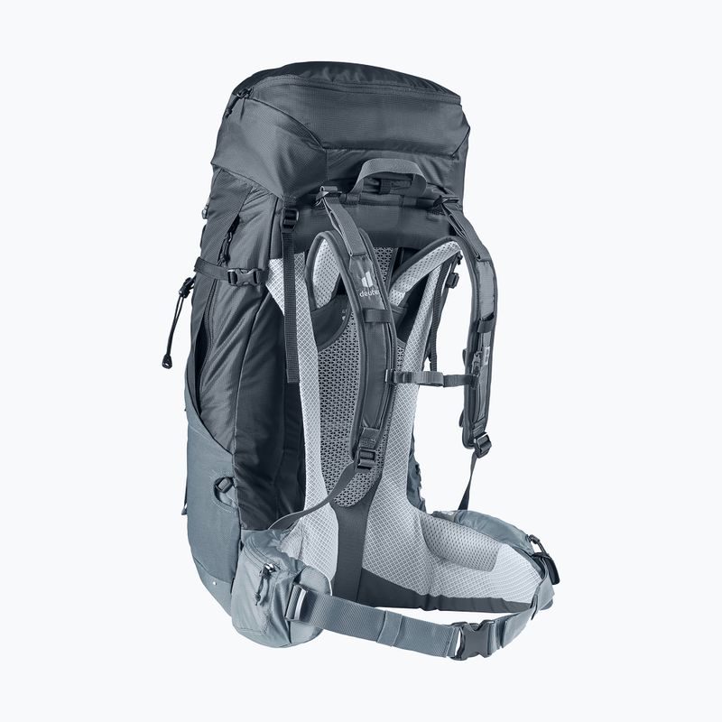 Turistický batoh deuter Aircontact Lite 50 + 10 l black/graphite 4