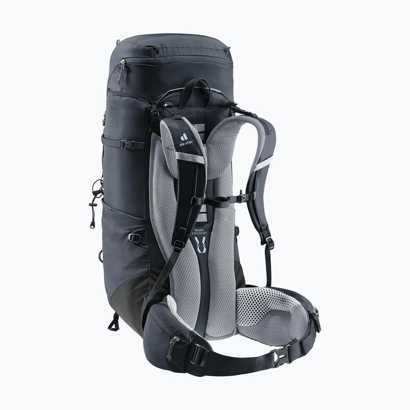 Turistický batoh deuter Aircontact Lite 50 + 10 l black/graphite 5