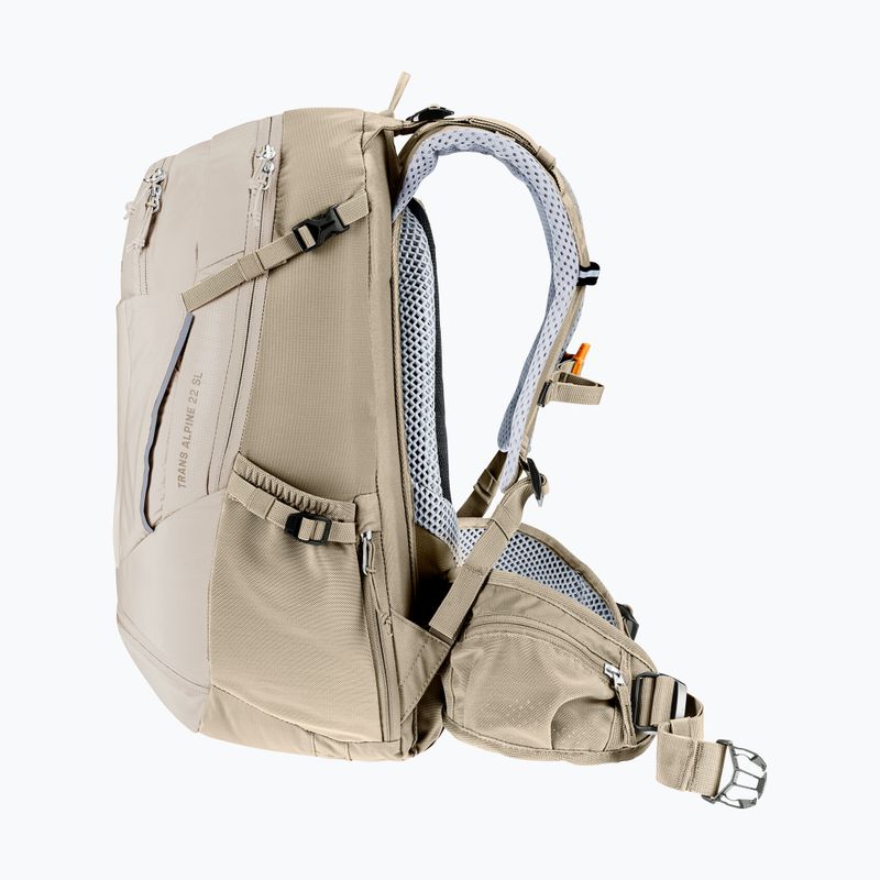 Dámsky cyklistický batoh deuter Trans Alpine 22 l SL alu/greystone 6