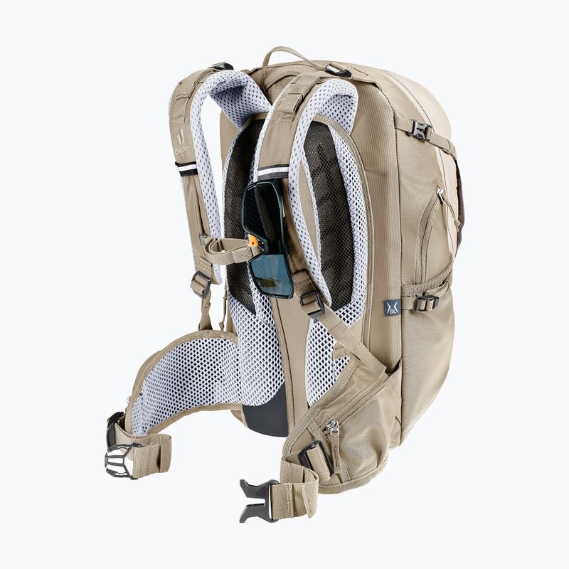 Dámsky cyklistický batoh deuter Trans Alpine 22 l SL alu/greystone 11