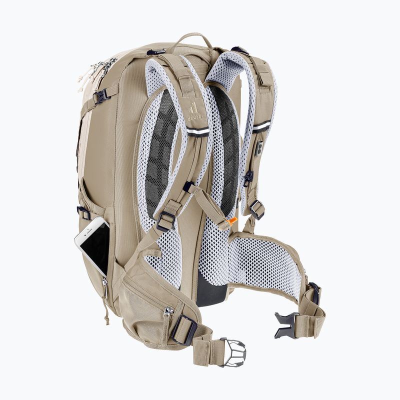 Dámsky cyklistický batoh deuter Trans Alpine 22 l SL alu/greystone 12