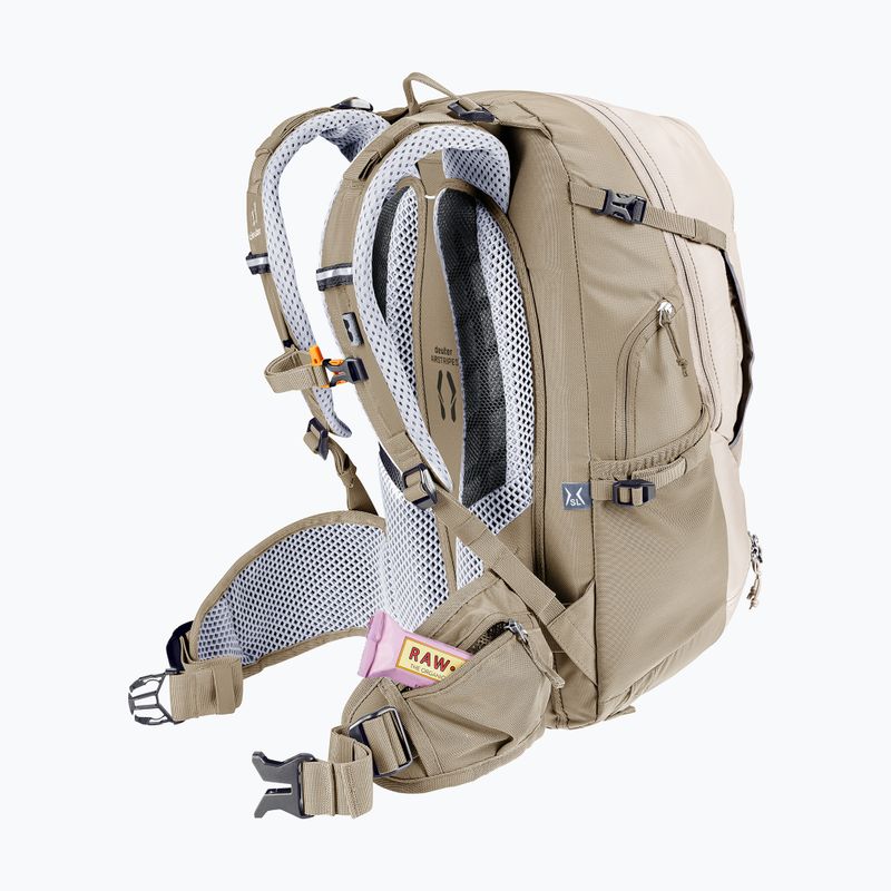 Dámsky cyklistický batoh deuter Trans Alpine 22 l SL alu/greystone 13