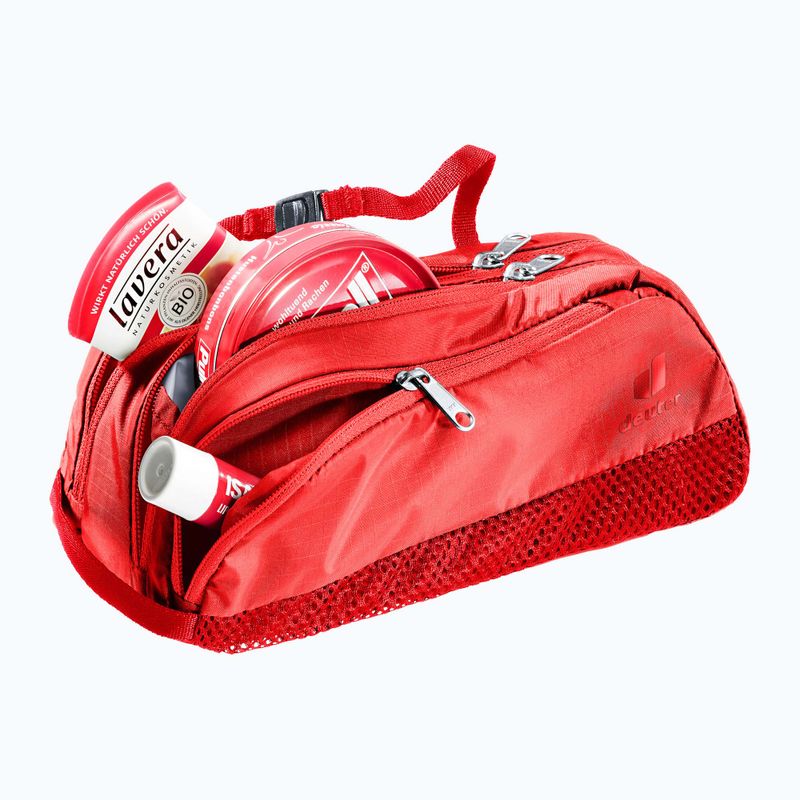 Cestovná kozmetická taška Deuter Wash Bag Tour II poppy/crimson 3