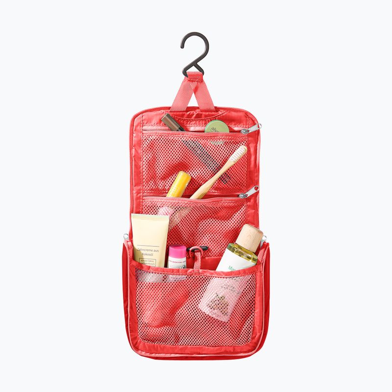 Cestovná kozmetická taška Deuter Wash Center Lite I poppy/crimson 2