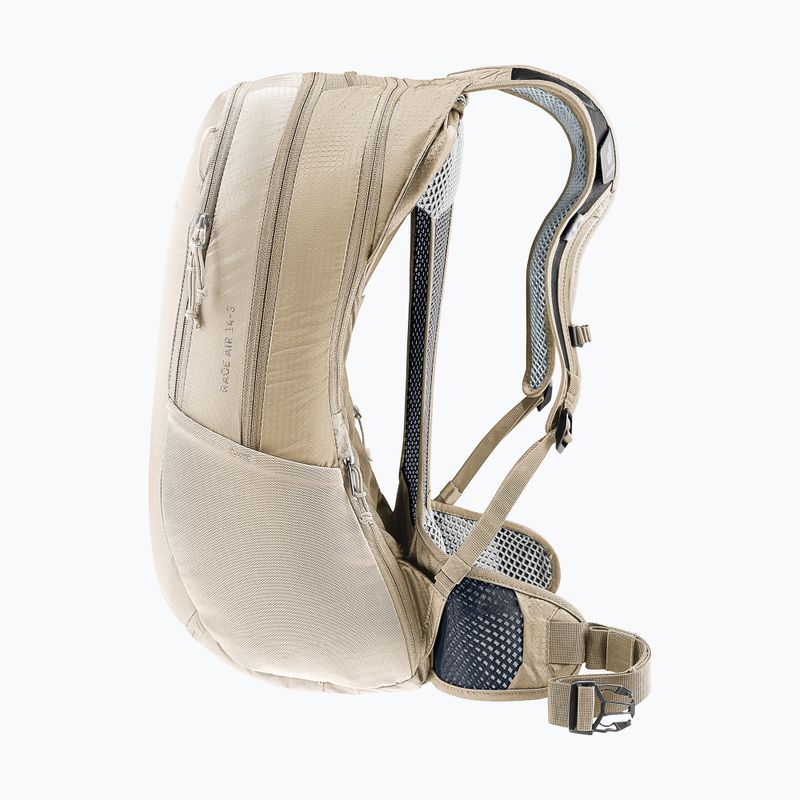 Cyklistický batoh deuter Race Air 14 + 3 l alu/greystone 6