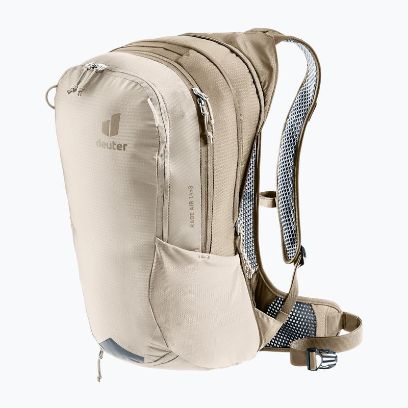 Cyklistický batoh deuter Race Air 14 + 3 l alu/greystone 9