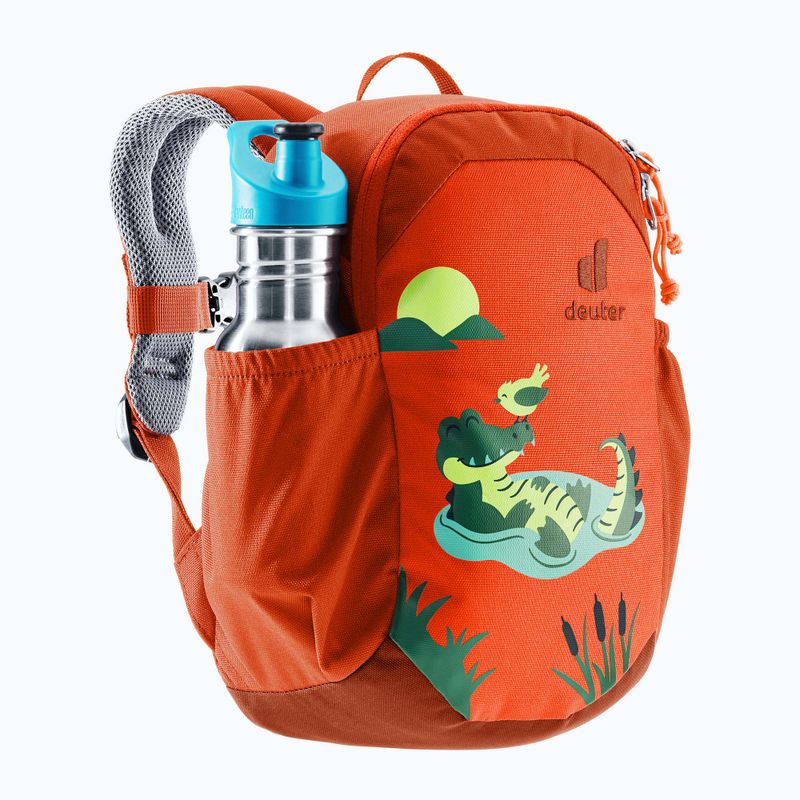 Detský turistický batoh deuter Pico flame/brick 3