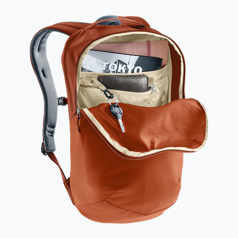Mestský batoh deuter Yort 15 l copper/oak 5