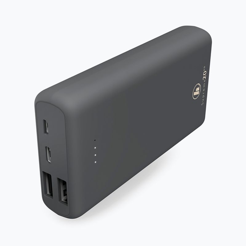 Powerbank Hama Supreme 2HD Power Pack 2 mAh sivá 187292